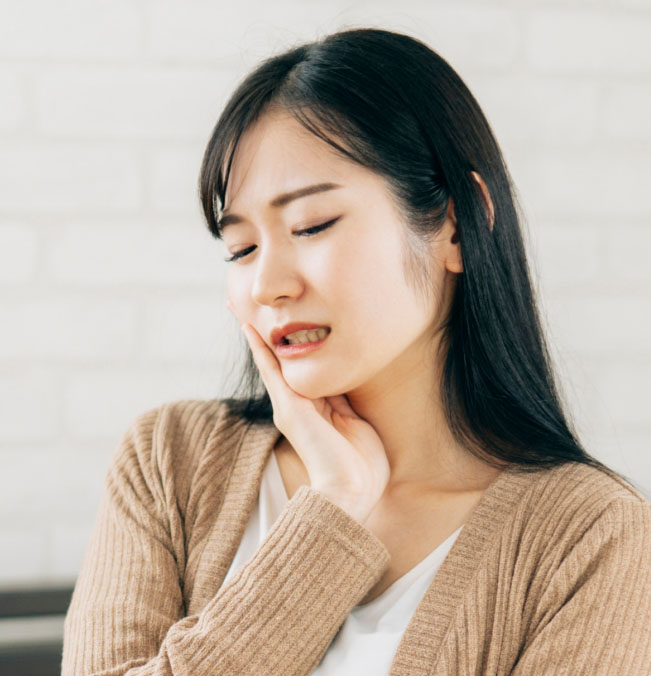 歯の痛みがひどい方