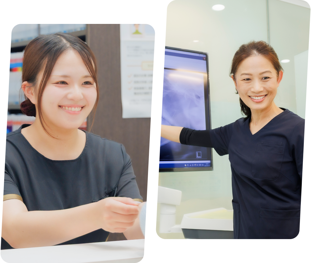 明るく協力し合える職場であなたらしい働き方を実現しませんか？ 