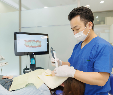 3Dスキャナー(iTero)による治療